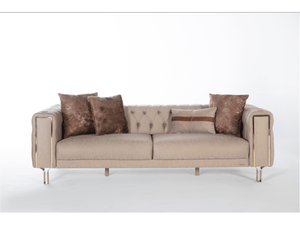Montenegro Collection Convertible Fabric Sofa - Euro Living Furniture