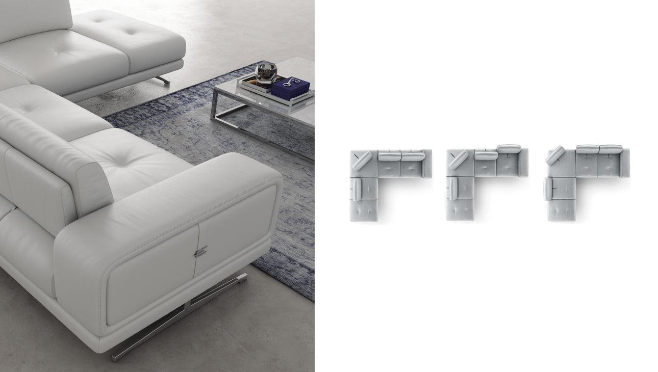 Cloud Italian Sectional - Euro Living Furniture