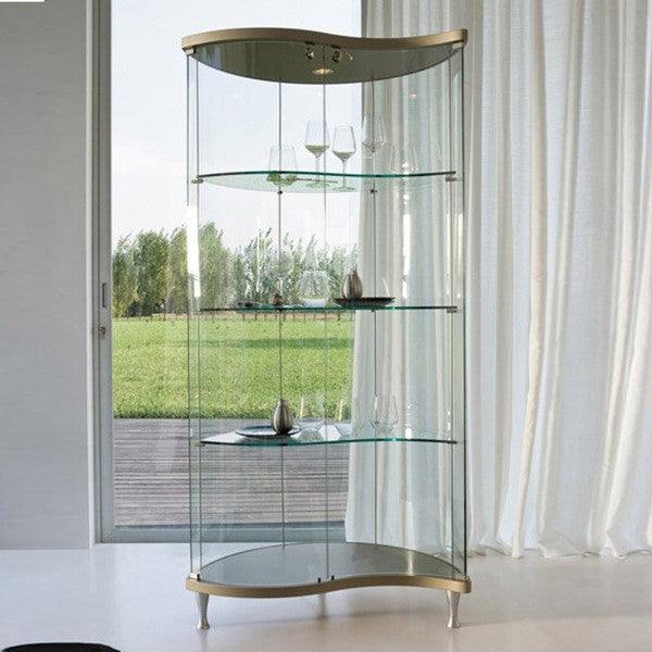 Oregina Modern Curio - Euro Living Furniture