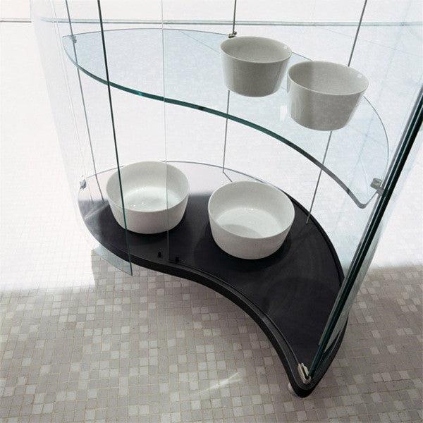 Oregina Modern Curio - Euro Living Furniture